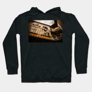 Back Street Windows in Rovereto in Trentino, Italy Hoodie